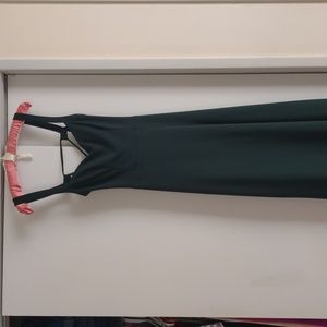 green formal dress
